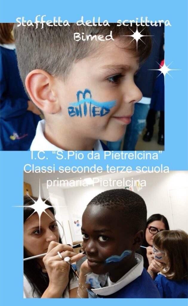 Start  Staffetta_IC S. PIO DA PIETRELCINA_classi 2A-B e 3A-B