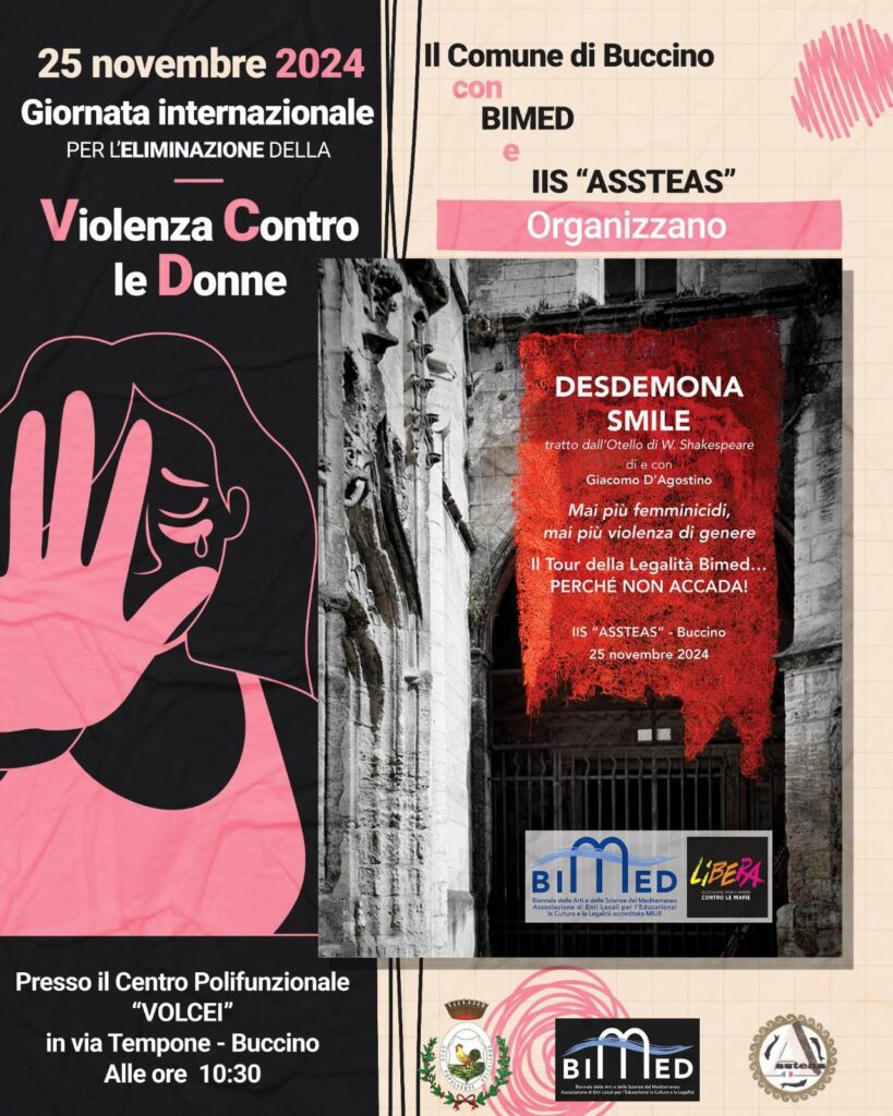 “Desdemona Smile”: una rivisitazione contemporanea dell’Otello a Buccino